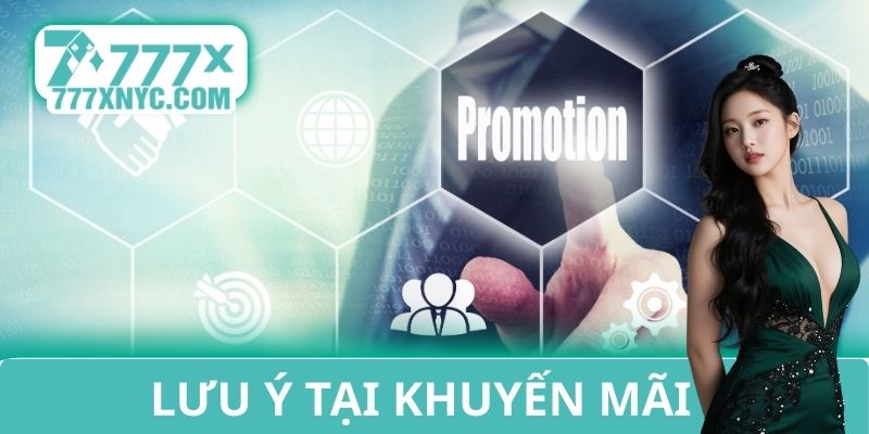 Lưu ý tại khuyến mãi tân thủ 777X